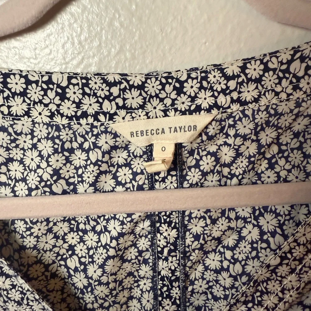 Rebecca Taylor button down sun dress - Picture 4 of 14